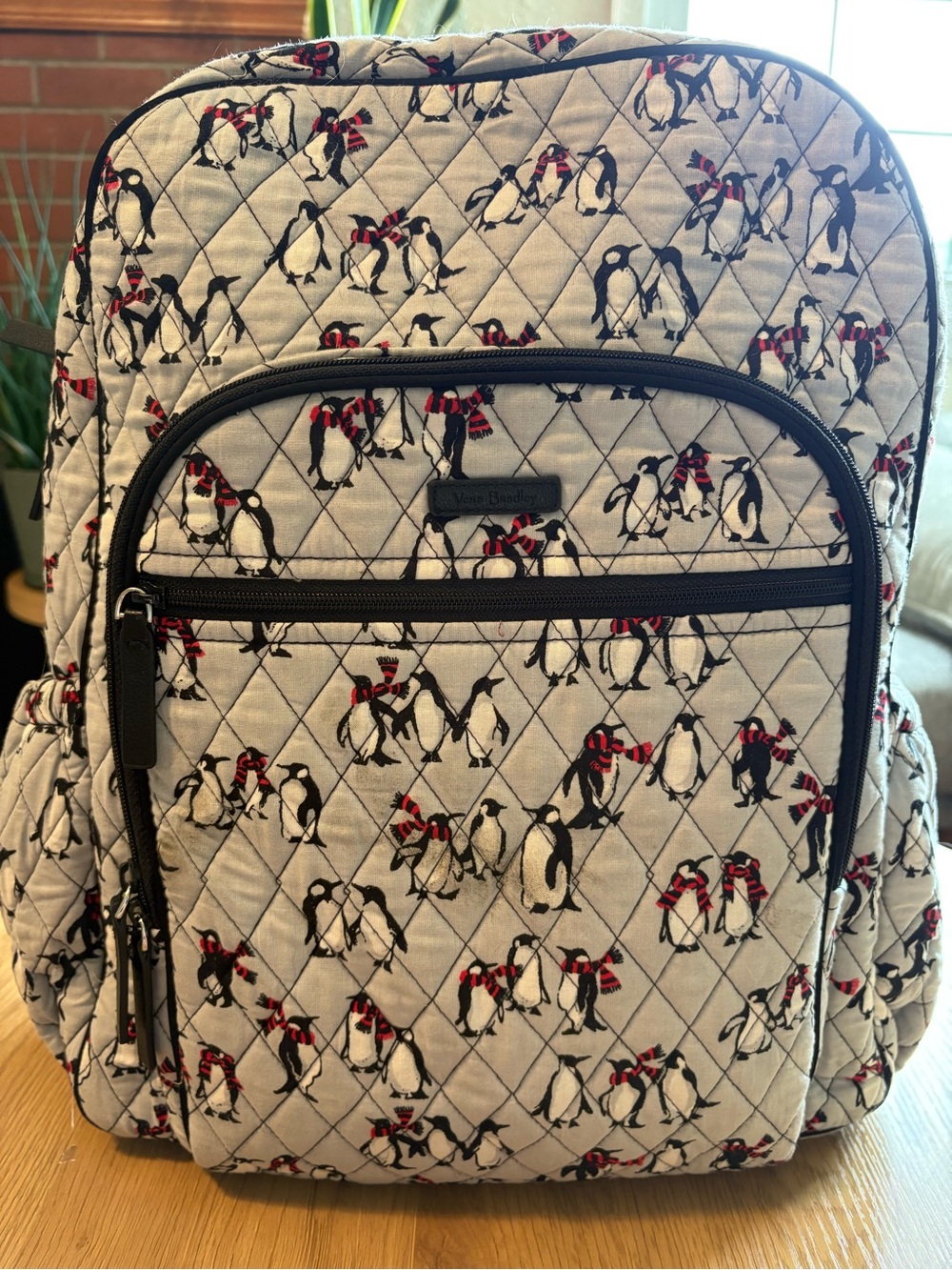 Vera Bradley penguin print backpack